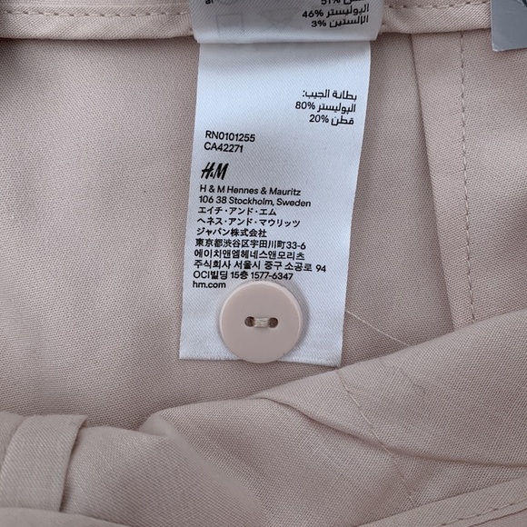 H & M Cropped Leg Slacks - Cream - Picture 11 of 13